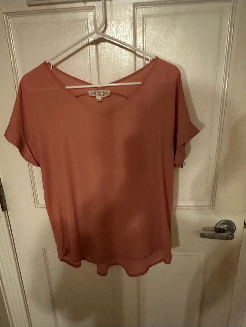 Women's Relaxed V-Neck Top